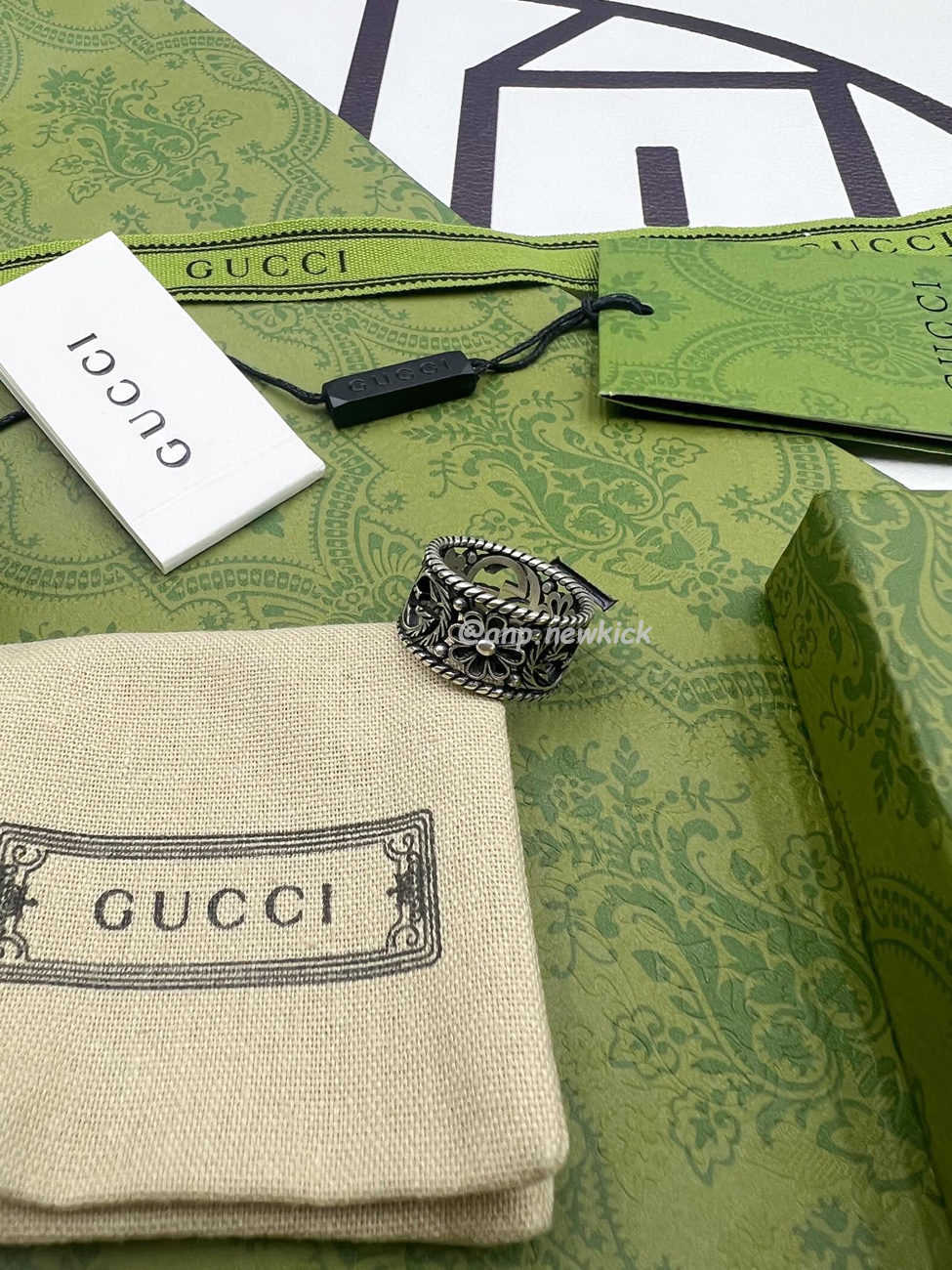 Gucci Love Gg Silver Ring (4) - www.newkick.vip